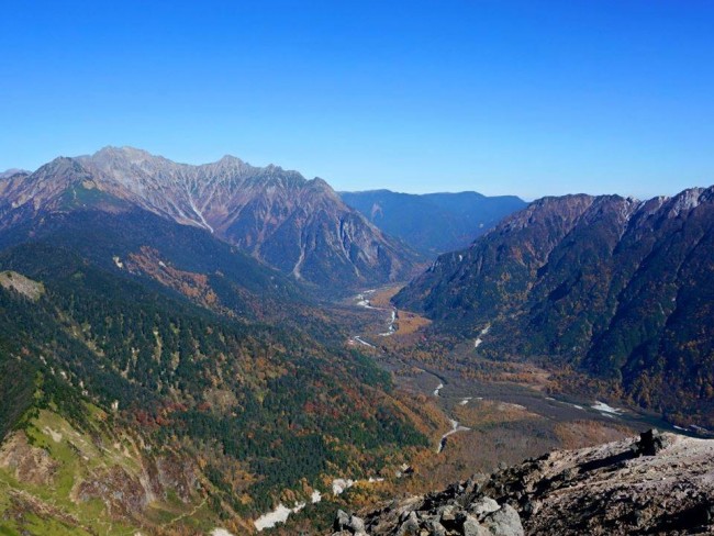焼岳頂上