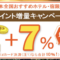 dトラベルのポイント7%還元キャンペーン