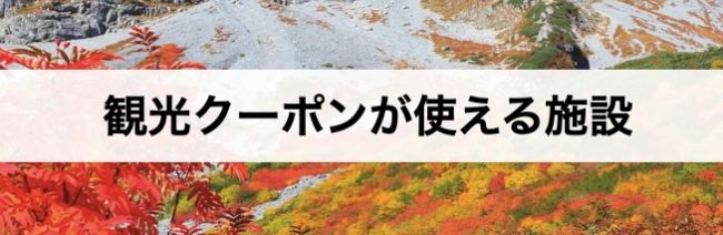 長野県の全国旅行支援、観光クーポン