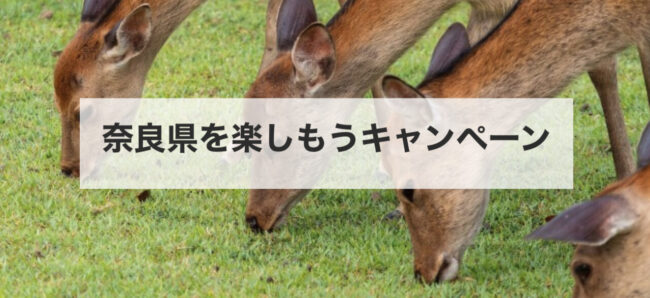 奈良を楽しもうキャンペーン